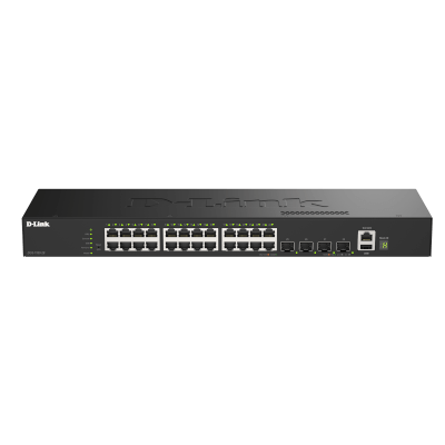 [DGS1530-28/E] SmartPro L2+ xStack 24 Ports Giga + 4 Ports SFP+