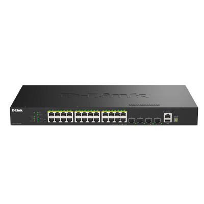 [DGS1530-28P/E] SmartPro L2+ xStack 24 Ports Giga PoE+ 370W 4 SFP+