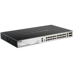 [DGS3130-30TS/E] xStack 24 Ports Giga + 2 Ports 10G & 4 Ports SFP+