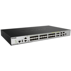 [DGS3630-28SC/SI/E] Switch L3 24 SFP Giga dont 4 Combo T/SFP + 4 SFP+