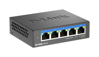 [DMS105/E] Switch non Manageable 5 Ports Multigigabit 2,5Gps