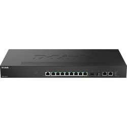 [DMS1250-12/E] Switch L2+ 8 Ports 2,5GbE + 2 Multi10GbE + 2 SFP+