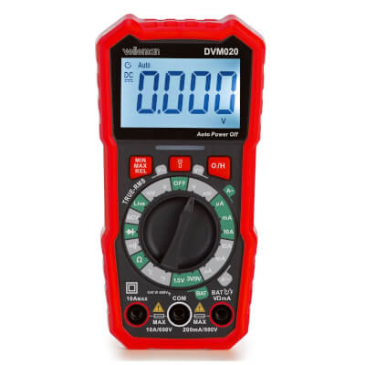 [DVM020] Multimètre numérique jusqu'à 600V