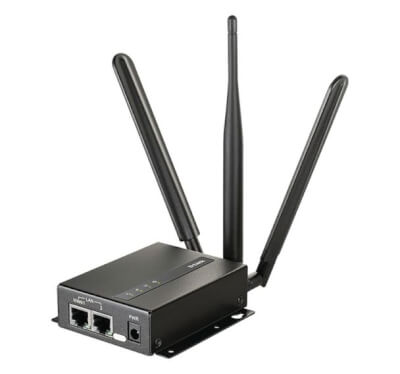 [DWM313] Routeur M2M Indus. 4G VPN LTE Cat. 4 avec WiFi4