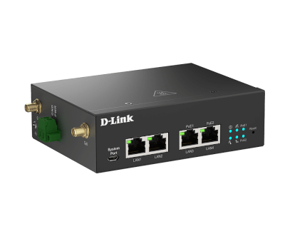 [DWM314-GP/E] Routeur M2M Indus. 5G NR PoE - Double SIM - 4 Ant.