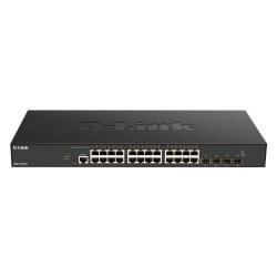 [DXS1210-28T] SMART+ 24 Ports 10G Cuivre + 4 Ports 10G/25G SFP28