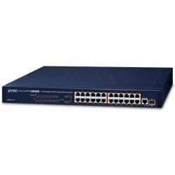 [FGSW2511P] Switch 19" webadmin 24 ports 100Mbit PoE at 1xSFP