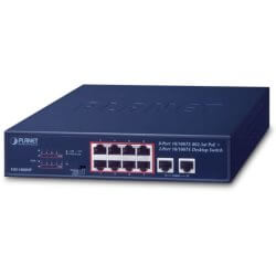 [FSD1008HP] Switch 8 ports 100Mbits PoE at 2xSFP