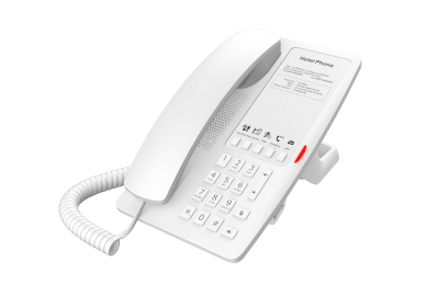 [FV-H4WHITE] Téléphone SIP H4-Hotel 2 comptes SIP blanc
