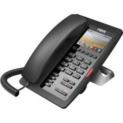 [FV-H5W-B] Téléphone SIP H5W-Hotel Wifi noir
