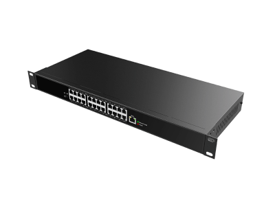 [FV-PN24] Convertisseur RJ45 IP 2 fils jusqu'à 300m 24 ports