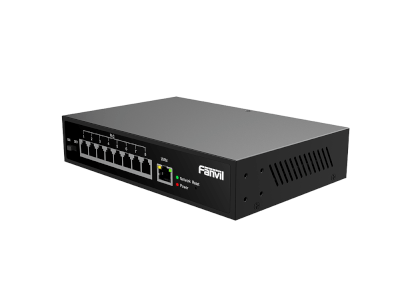 [FV-PN8] Convertisseur RJ45 IP 2 fils jusqu'à 300m 8 ports