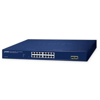[GS2210-16T2S] Switch Websmart 19" 16 ports Giga + 2 x SFP