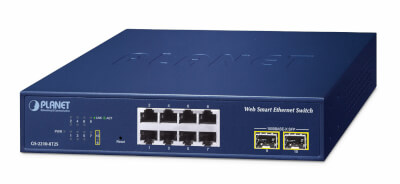 [GS2210-8T2S] Switch Websmart 8 ports Giga + 2 x SFP