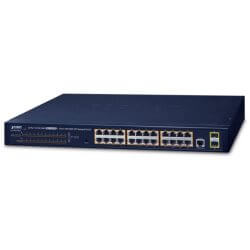[GS4210-24P2S] Switch 19" L2 24 ports Giga PoE at 300W 2xSFP