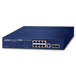 [GS4210-8P2S] Switch 19" L2 8 ports Giga PoE at 140W 2xSFP