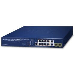 [GS5220-8P2T2S] Switch 19" L2+ 8 ports Giga PoE at 240W 2xSFP