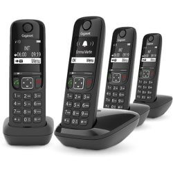 [GS-AS690Q] Téléphone DECT Gigaset AS690 (pack de 4)