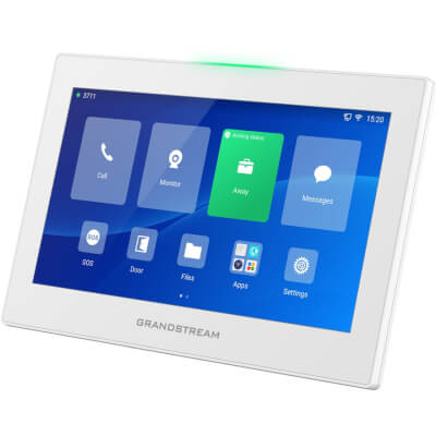 [GSC3574] Ecran intercom d'intérieur 7" couleur 6 SIP blanc