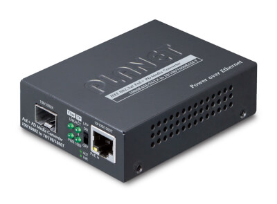 [GT805APD] Transceiver 1xRJ45 Giga PoE in / 1xSFP