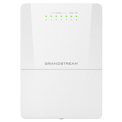 [GWN7710R] Switch indus L2 5x Giga 4 PoE 1 SFP 2,5G 100W IP66