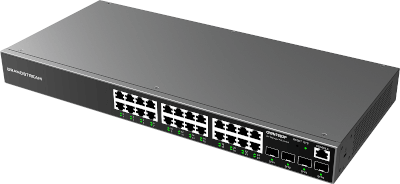 [GWS24P] Switch L2 24 ports Giga PoE + 4 SFP Budget 360W