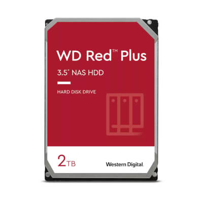 [HD3-2000-45] HDD WD Red Plus 3"1/2 Sata III 2Tb 64Mo