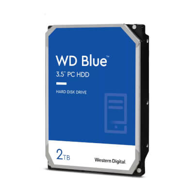 [HD3-2000-47] HDD WD blue 3"1/2 Sata III 2Tb 256Mo