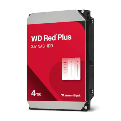 [HD3-4000-47] HDD WD Red Plus 3"1/2 Sata III 4To 128Mo