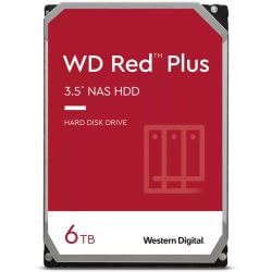 [HD3-6000-39] HDD WD Red Plus 3"1/2 Sata III 6Tb 128Mo