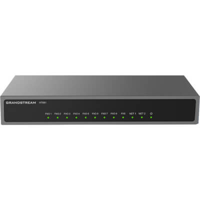 [HT881] Adaptateur SIP 8 FXO 2 Ethernet Giga + routage