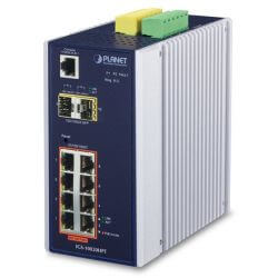 [IGS10020HPT] Switch Indus L2+ 8 ports Giga PoE at 240W 2xSFP