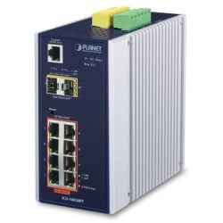 [IGS10020PT] Switch Indus L2 8 ports PoE at 240W 2xSFP(1G/2,5G)