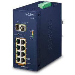 [IGS1020PTF] Switch Indus 8 ports Giga PoE at 240W 2xSFP