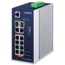 [IGS4215-8P2T2S] Switch Indus L2 8 ports Giga PoE at 240W 2xSFP