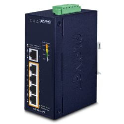 [IGS504HPT] Switch Indus 5 ports Giga dont 4 PoE 802.3at 120W