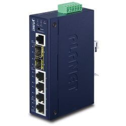 [IGS5225-4T2S] Switch Indus L2+ 4 ports Giga 2xSFP