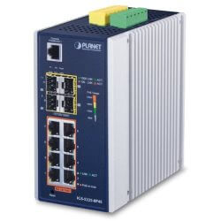 [IGS5225-8P4S] Switch Indus L2+ 8 ports PoE at 240W 4xSFP 1G/2,5G