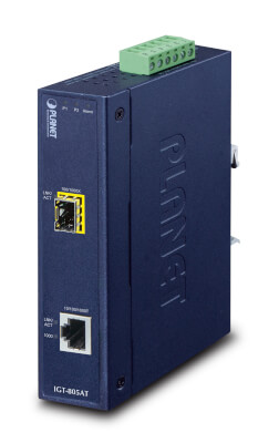[IGT805AT] Transceiver Indus 1xRJ45 Giga / 1xSFP