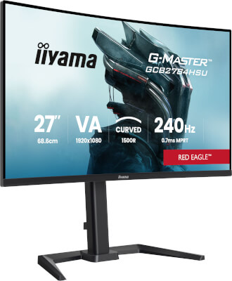 [II-GCB2784HSU-B1] Moniteur 27" GMaster RedEagle FullHD FastIPS pivot