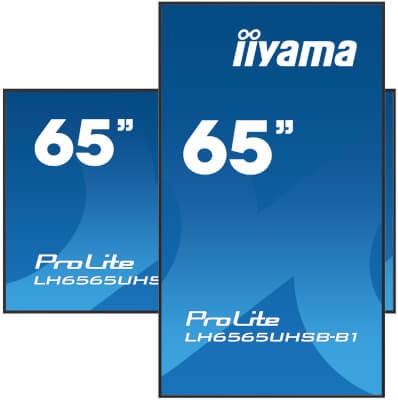 [IILH6565UHSBB1] Ecran 65" IPS 4K affichage dynamique 24/7 Android
