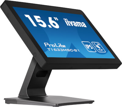 [II-T1633MSC-B1] Moniteur 15,6" Tactile PCAP IPS Full HD sans cadre