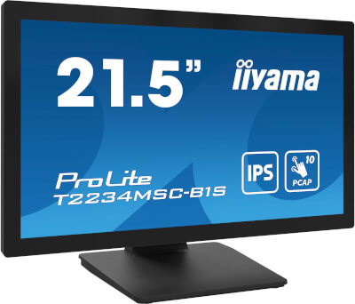 [II-T2234MSC-B1S] Moniteur tactile 21,5" full HD VGA/HDMI/DP