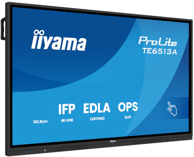 [IITE6513AB2AG] Ecran 65'' tactil interactif IPS 4K UHD HP Android