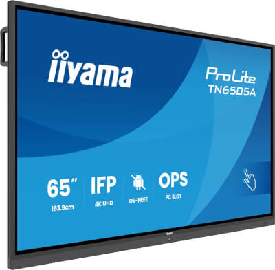[II-TN6505A-B1AG] Ecran interactif 65'' IPS 40pts 4K HP + subwoofer