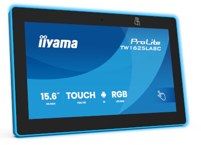 [II-TW1625LASC-B3PNR] Moniteur 15,6''Tactile PCAP FullHD WiFi Android HP