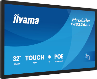 [II-TW3226AS-B3P] Moniteur 32'' Tactile PCAP FullHD HP USB WiFi