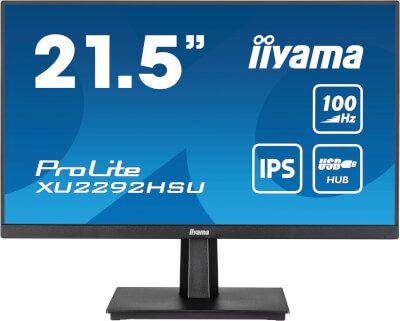 [II-XU2292HSU-B6] Moniteur Ultra mince IPS 21,5" Full HD DP/HDMI