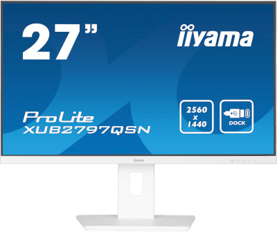 [II-XUB2797QSN-W1] Moniteur 27" QHD ultra mince IPS Dock USB-C