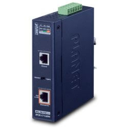 [IPOE171-60W] Injecteur Indus 1xRJ45 Giga PoE bt 60W